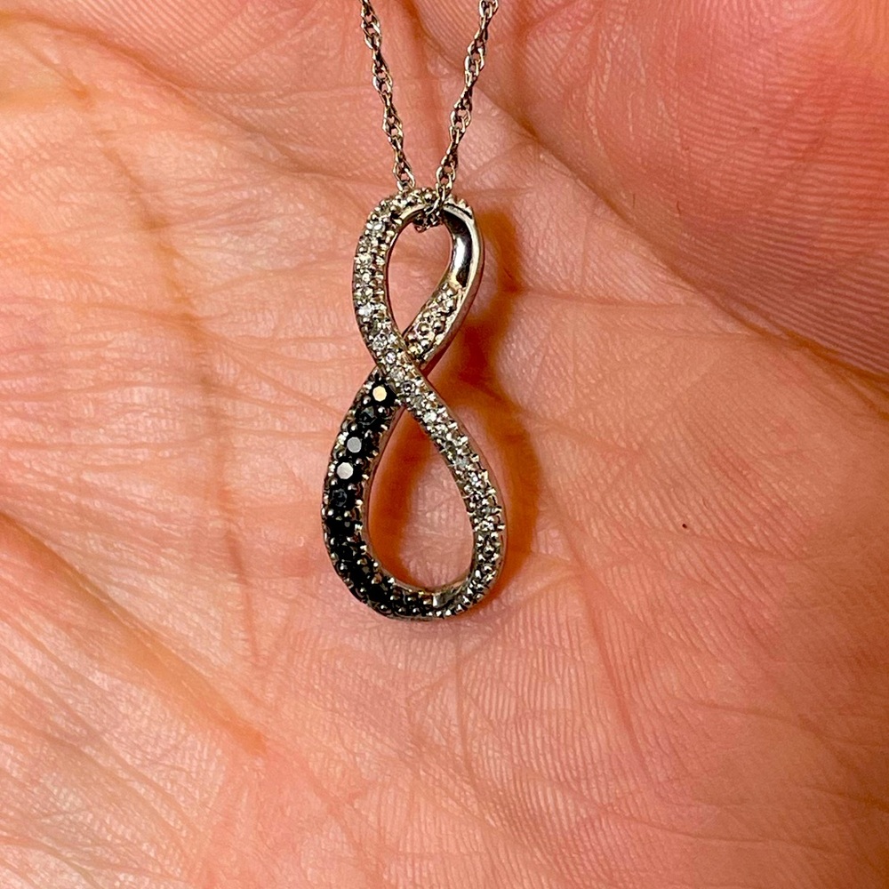 Diamond Infinity Necklace